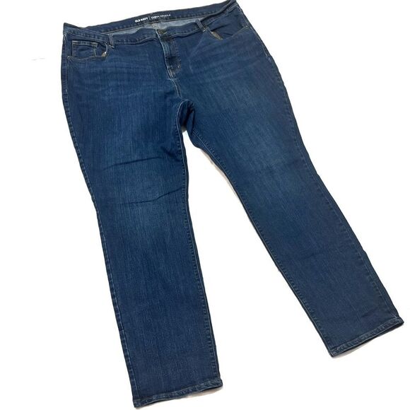 Old Navy Curvy Profile Women's Blue Jeans - Picture 1 of 7